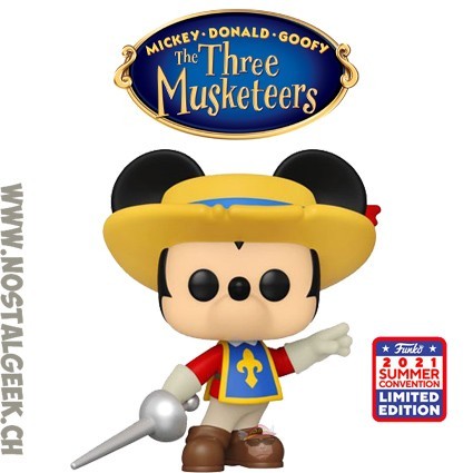 Funko Funko Pop SDCC 2021 Disney Mickey Mouse (The Three Musketeers) Exclusive Vinyl Figure