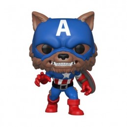 Funko Funko Pop SDCC 2021 Marvel Capwolf Exclusive Vinyl Figure