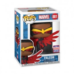 Funko Funko Pop SDCC 2021 Marvel Falcon (Red Suit) Edition Limitée