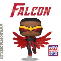 Funko Funko Pop SDCC 2021 Marvel Falcon (Red Suit) Edition Limitée
