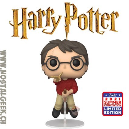 Funko Funko Pop SDCC 2021 Harry Potter Flying (Key in Hand) Edition Limitée