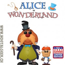 Funko Funko Pop SDCC 2021 Disney Alice in Wonderland Walrus and the Carpenter Exclusive Vinyl Figure