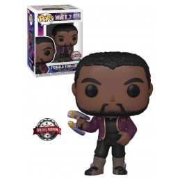 Funko Funko Pop Marvel: What if...? T'Challa Star-Lord Unmasked Edition Limitée