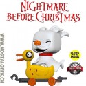 Funko Pop Disney Nightmare Before Christmas Zero in duck cart GITD Exclusive Vinyl Figure