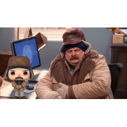 Funko Funko Pop Parks and Recreation Ron with the Flu Exclusive Vinyl Figure