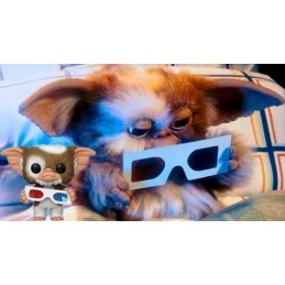 Funko Funko Pop Movies Gremlins Gizmo (3-D Glasses) Flocked Edition Limitée