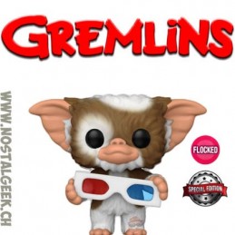 Funko Funko Pop Movies Gremlins Gizmo (3-D Glasses) Flocked Edition Limitée