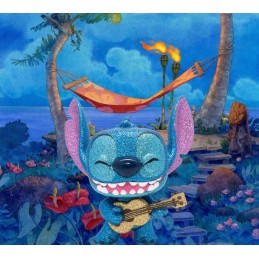 Funko Funko Pop N°1044 Disney Lilo et Stitch - Stitch with Ukulele (Diamond Glitter) Edition Limitée