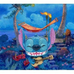 Funko Funko Pop Disney Lilo et Stitch - Stitch with Ukulele (Diamond Glitter) Exclusive Vinyl Figure