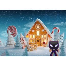 Funko Funko Pop Marvel Holiday Gingerbread Black Panther Vinyl Figure