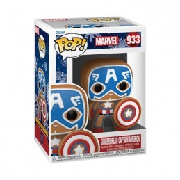 Funko Funko Pop Marvel Holiday Gingerbread Captain America Vinyl Figure