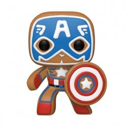 Funko Funko Pop Marvel Holiday Gingerbread Captain America Vinyl Figure