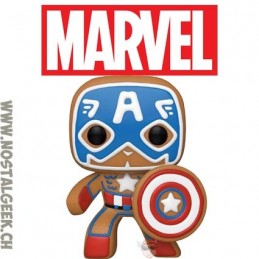 Funko Funko Pop Marvel Holiday Gingerbread Captain America