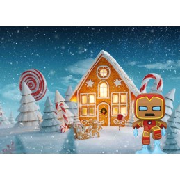 Funko Funko Pop Marvel Holiday Gingerbread Iron Man Vinyl Figure