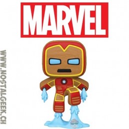 Funko Pop Marvel Holiday Gingerbread Iron Man Vinyl Figure