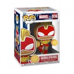 Funko Funko Pop Marvel Holiday Gingerbread Captain Marvel