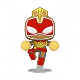 Funko Funko Pop Marvel Holiday Gingerbread Captain Marvel Vinyl Figure