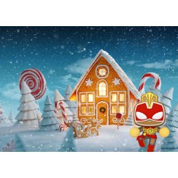 Funko Pop Marvel Holiday Gingerbread Captain Marvel