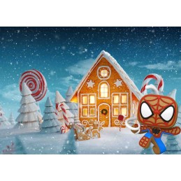 Funko Funko Pop Marvel Holiday Gingerbread Spider-Man Vinyl Figure