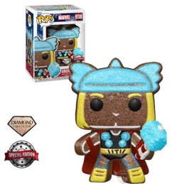 Funko Funko Pop Marvel Holiday Gingerbread Thor Diamond collection Vinyl Figure