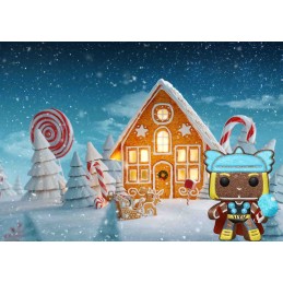 Funko Funko Pop Marvel Holiday Gingerbread Thor Diamond collection Edition Limitée