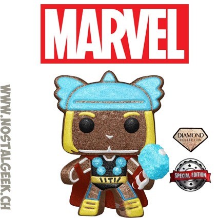 Funko Funko Pop Marvel Holiday Gingerbread Thor Diamond collection Vinyl Figure