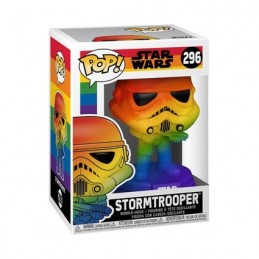 Funko Funko Pop Star Wars Stormtrooper (Rainbow Pride) Exclusive Vinyl Figure
