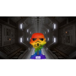 Funko Funko Pop Star Wars Stormtrooper (Rainbow Pride) Exclusive Vinyl Figure