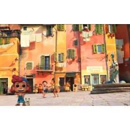 Funko Funko Pop Disney Luca Giulia Marcovaldo with Machiavelli Vinyl Figure