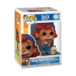 Funko Funko Pop Disney Luca Giulia Marcovaldo with Machiavelli Vinyl Figure