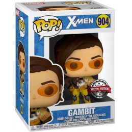 Funko Funko Pop Marvel Gambit With Cat Edition Limitée