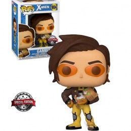 Funko Funko Pop Marvel Gambit With Cat Edition Limitée