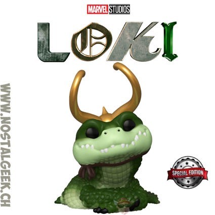 Funko Funko Pop Marvel N°901Loki Alligator Loki Edition Limitée