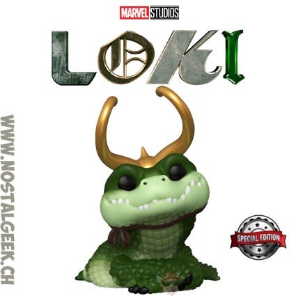 Funko Funko Pop Marvel N°901 Loki Alligator Loki Exclusive Vinyl Figure
