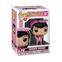 Funko Pop N°167 DC Bombshells Wonder Woman (Breast Cancer Awareness) Vaulted Vinyl Figur