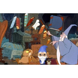 Funko Funko Pop The Sword in the Stone Merlin with Archimedes Vinyl Figure