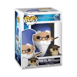 Funko Funko Pop The Sword in the Stone Merlin with Archimedes Vinyl Figure