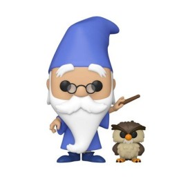 Funko Funko Pop The Sword in the Stone Merlin with Archimedes Vinyl Figure