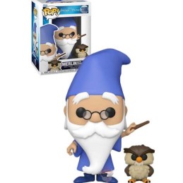 Funko Funko Pop The Sword in the Stone Merlin with Archimedes Vinyl Figure