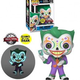 Funko Funko Pop DC Dia de los DC Joker Phosphorescent Edition Limitée