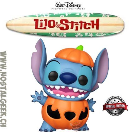 Funko Funko Pop Disney Lilo & Stitch Pumpkin Stitch Exclusive Vinyl Figure