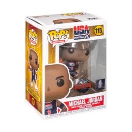 Funko Funko Pop N°115 Basketball NBA Michael Jordan (Team USA) Vaulted Exclusive Vinyl Figure