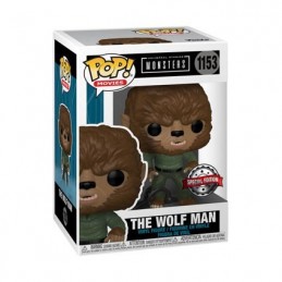 Funko Funko Pop Universal Monsters The Wolf Man Edition Limitée