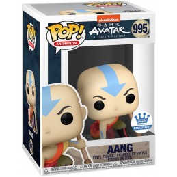 Funko Funko Pop N°995 Avatar the last Airbender Aang Crouching (Metallic) Vaulted Exclusive Vinyl Figure