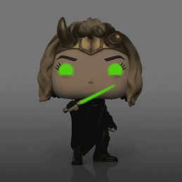 Funko Funko Pop Marvel Loki Sylvie Phosphorescent Edition Limitée