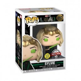 Funko Funko Pop Marvel Loki Sylvie Phosphorescent Edition Limitée