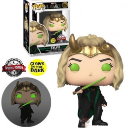 Funko Funko Pop Marvel Loki Sylvie Phosphorescent Edition Limitée