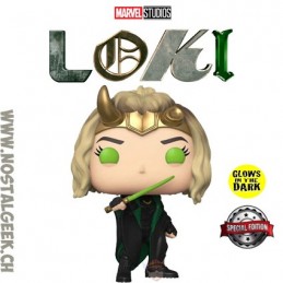 Funko Funko Pop Marvel Loki Sylvie GITD Exclusive Vinyl Figure