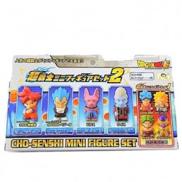 Bandai Dragon ball Super Chou Senshi Mini Figure Set 2