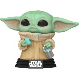 Pop N°465 Star Wars The Mandalorian Grogu With Cookies Vinyl Figur